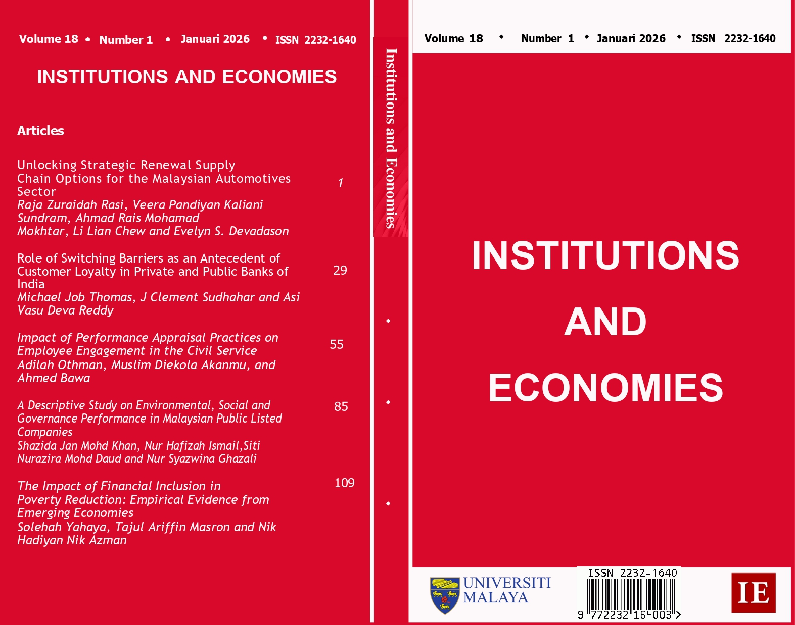 					View Volume 18, No 1 (2026)
				