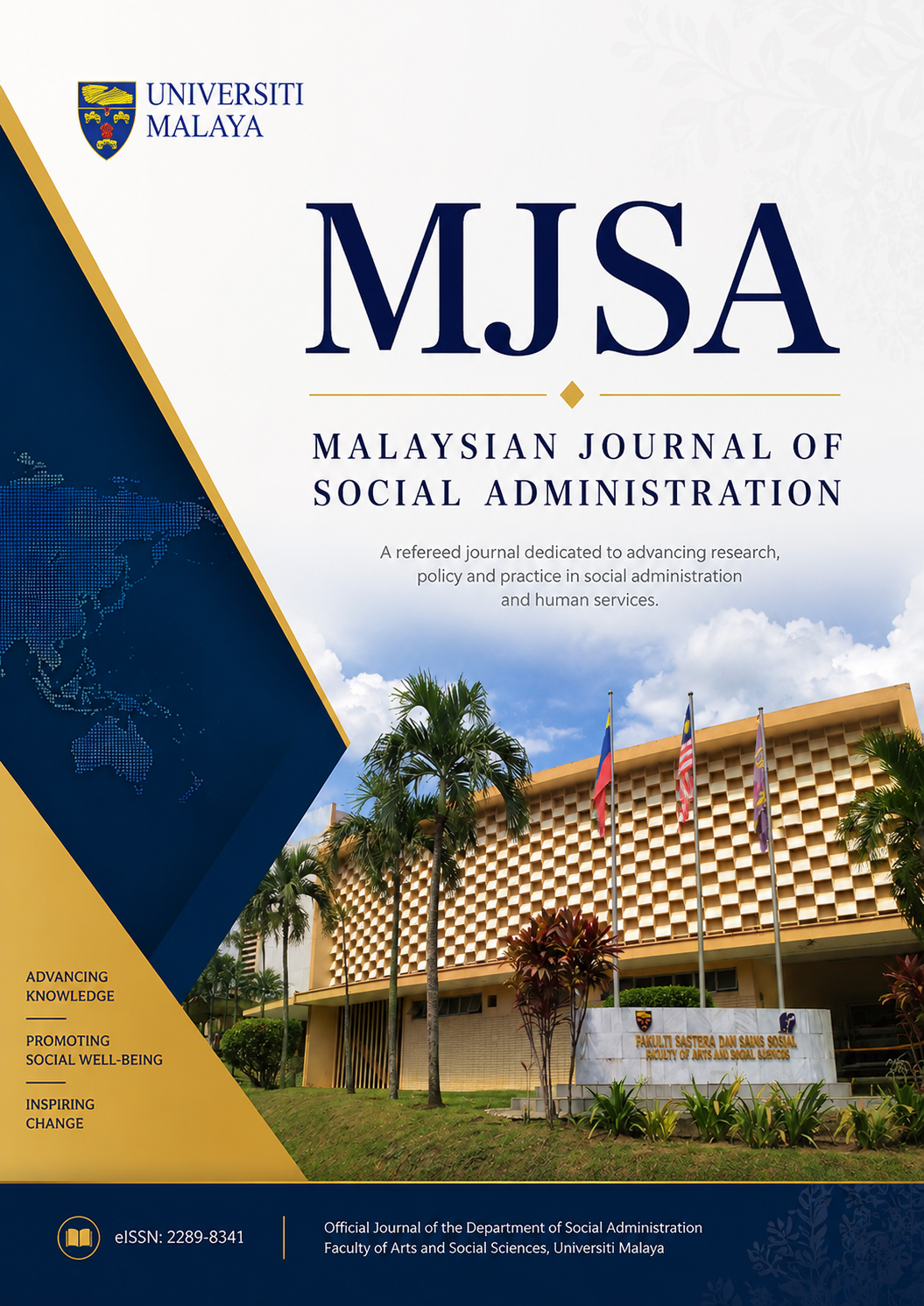 					View Vol. 10 No. 1 (2014): The Malaysian Journal of Social Administration
				